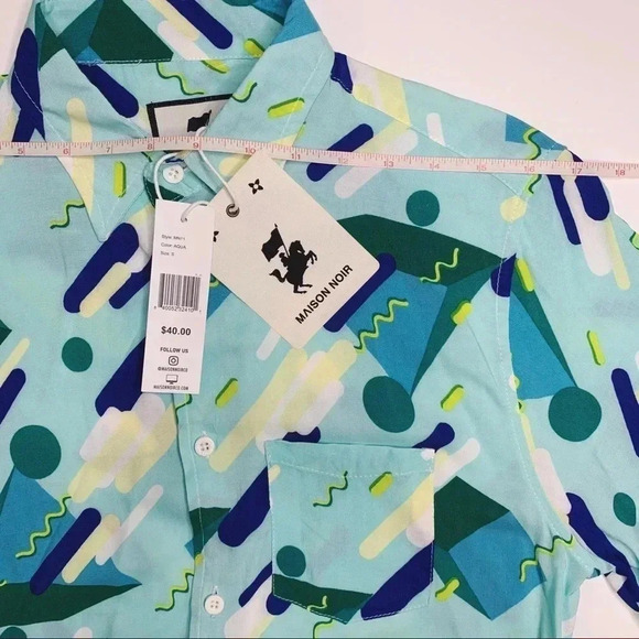 Maison Noir Finley Button Up Shirt - Picture 4 of 7